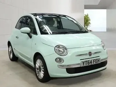 Used Fiat 500 Lounge 69 HP (50 kW) 2014 Green Hatchback
