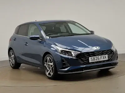 New Hyundai i20 90 HP (66 kW) 2026 Pearl  vibrant blue Hatchback