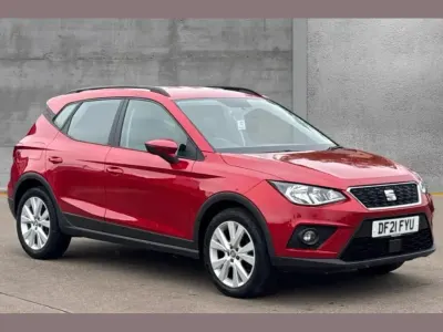 Używany Seat Arona SE Technology 95 KM (69 kW) 2021 Czerwony SUV