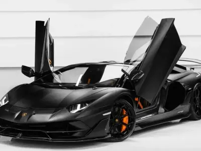 Used Lamborghini Aventador 2020 Black Sedan
