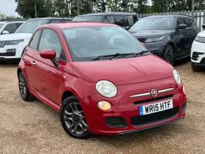 Used Fiat 500 S 69 HP (50 kW) 2015 Red Hatchback