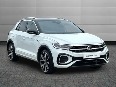 Used VW T-Roc R-line 150 HP (110 kW) 2023 White SUV