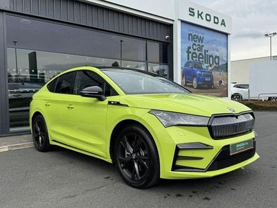 Green Used 2023 Skoda Enyaq iV vRS SUV | £29,995 (Fair price)