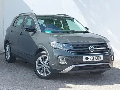 Used VW T-Cross SE 95 HP (69 kW) 2020 Grey SUV