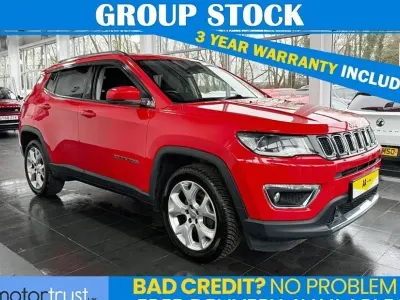 Usado Jeep Compass Limited 140 CV (102 kW) 2019 Rojo SUV