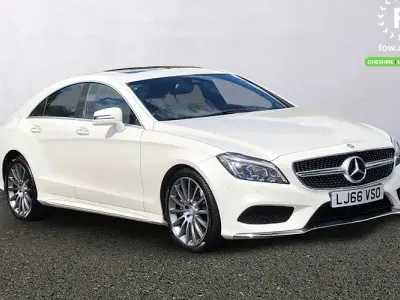 Used Mercedes CLS350 AMG Line Premium Plus 258 HP (189 kW) 2016 White Coupe
