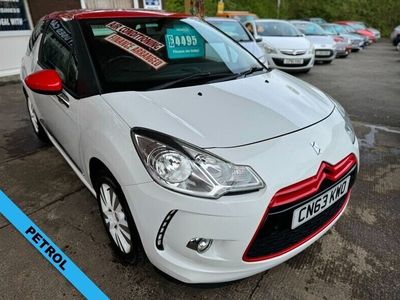 used Citroën DS3 1.6 DSTYLE RED 3d 120 BHP ** PETROL.......5 SPEED.......LOW MILEAGE YES ONL