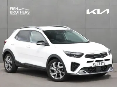 Used Kia Stonic GT-Line 99 HP (72 kW) 2023 White SUV