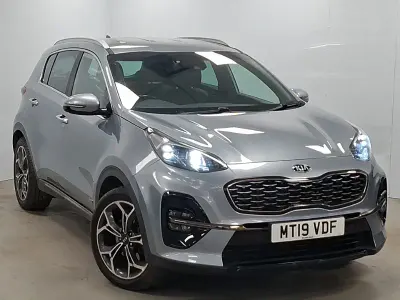 Used Kia Sportage GT-Line 134 HP (98 kW) 2019 Silver SUV
