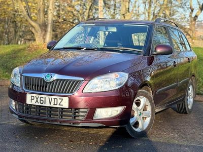 Maroon Used 2011 Skoda Fabia SE Estate | £2,495 (Super price)