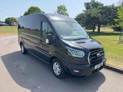 Used Ford Transit Limited 185 HP (136 kW) 2022 Black Van