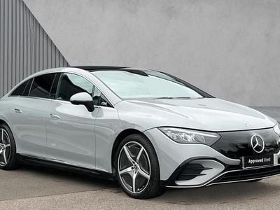 Used Mercedes EQE300 AMG Line Premium 180 kW (245 HP) 2023 Manufaktur alpine grey solid Sedan