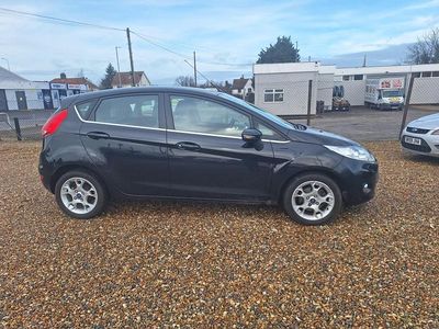 Used Ford Fiesta Zetec 2012 Black Hatchback