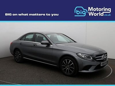 used Mercedes C200 C Class 1.5MHEV EQ Boost SE Saloon 4dr Petrol G-Tronic+ Euro 6 (s/s) (198 ps) AMG body styling