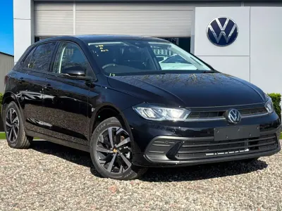 New VW Polo Match 95 HP (69 kW) 2026 Black Hatchback