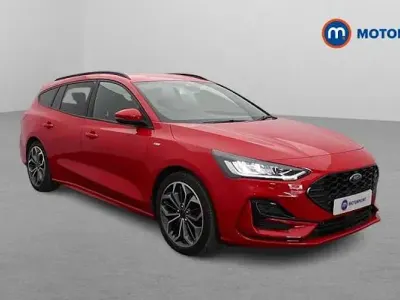 Used Ford Focus ST-Line X 125 HP (91 kW) 2023 Red Estate