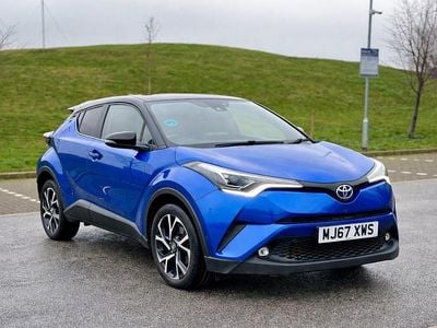 Blue Used 2017 Toyota C-HR SUV | £10,995 (Good price)