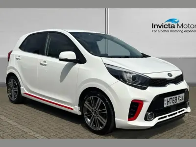 Usado Kia Picanto GT-Line 99 CV (72 kW) 2020 Blanco Utilitario