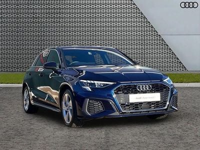 Used Audi A3 e-tron S-Line 200 HP (147 kW) 2024 Blue Hatchback