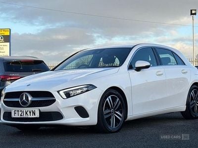 Used Mercedes A200 150 HP (110 kW) 2021 White Hatchback