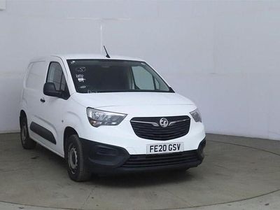 Used Vauxhall Combo Edition 75 HP (55 kW) 2020 White MPV