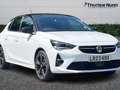 Used Vauxhall Corsa Ultimate 131 HP (96 kW) 2023 Arctic white Hatchback