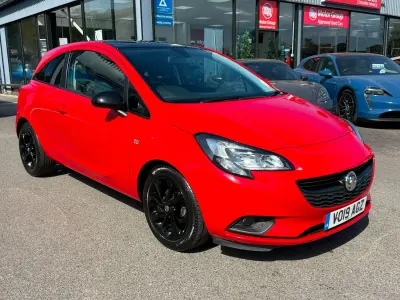 Used Vauxhall Corsa 75 HP (55 kW) 2019 Red Hatchback