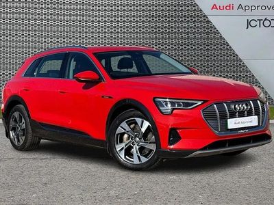 Used Audi e-tron Advanced 300 kW (408 HP) 2019 Red SUV