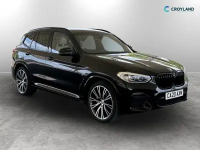 Used BMW X3 M Sport 190 HP (139 kW) 2020 Black SUV
