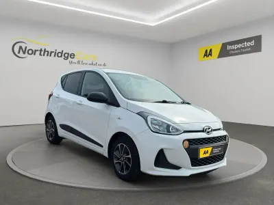 Used Hyundai i10 GO! 67 HP (49 kW) 2018 White Hatchback