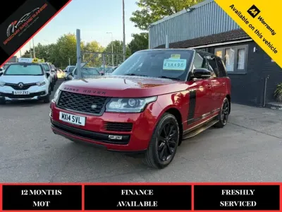 Begagnad Land Rover Range Rover Vogue 306 HK (225 kW) 2014 Röd SUV
