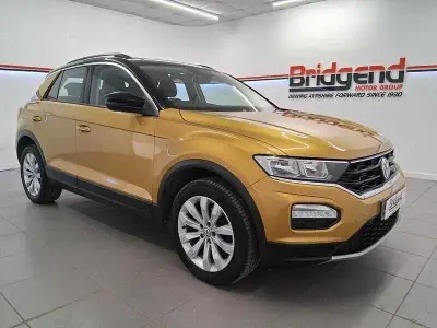 Używany VW T-Roc SE 2019 Żółty SUV