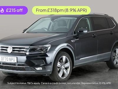 Black Used 2020 VW Tiguan Allspace SEL SUV | £20,419 (Fair price)