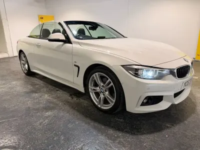 Usado BMW 420 M Sport 190 CV (139 kW) 2017 Blanco Descapotable