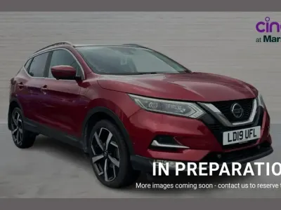 Used Nissan Qashqai Tekna 115 HP (84 kW) 2019 Red SUV
