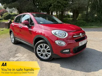 Używany Fiat 500X City Look 110 KM (80 kW) 2017 Czerwony SUV