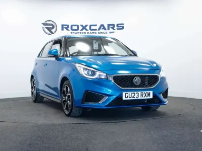 Used MG MG3 Exclusive 106 HP (77 kW) 2023 Blue Hatchback