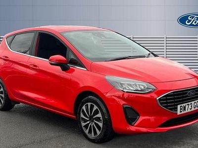 Red Used 2023 Ford Fiesta Titanium Hatchback | £13,934 (Good price)