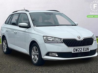 Used Skoda Fabia SE 2022 White Hatchback