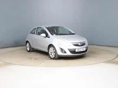 Used Vauxhall Corsa Active 83 HP (61 kW) 2012 Silver Hatchback