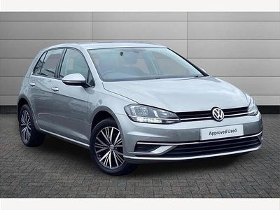 Used VW Golf VII SE 115 HP (84 kW) 2019 Silver Hatchback