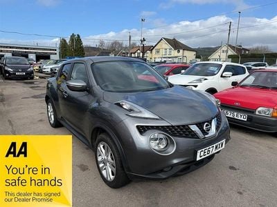 Used Nissan Juke Acenta 115 HP (84 kW) 2017 Grey SUV
