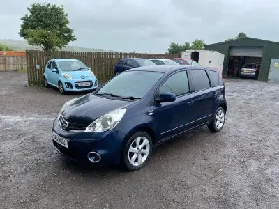Used Nissan Note N-TEC 2012 Blue Hatchback