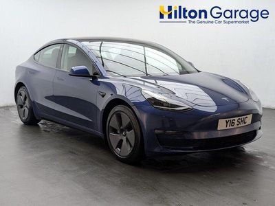Blue Used 2020 Tesla Model 3 Long Range AWD Sedan | £17,150 (Fair price)