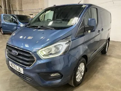 Used Ford Transit Custom Limited 130 HP (95 kW) 2021 Blue Van