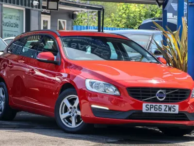 Used Volvo V60 Business Edition 190 HP (139 kW) 2016 Red Estate