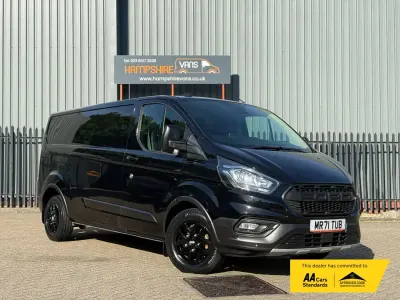 Używany Ford Transit Custom S 170 KM (125 kW) 2021 Czarny Van