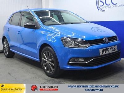 Blue Used 2015 VW Polo Design Hatchback | £6,495 (Good price)