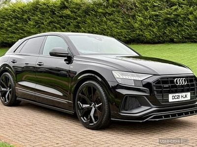 Used Audi Q8 S-Line 286 HP (210 kW) 2021 Black SUV