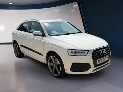 Used Audi Q3 S-Line 184 HP (135 kW) 2015 White SUV